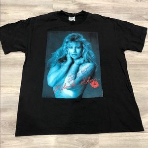 Vintage Rare 1992 Rhonda Shear Fantasy Club Shirt